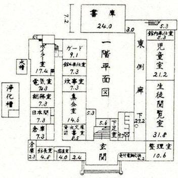 新町の青森県立図書館平面図4