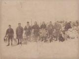 青森衛戍歩兵第五連隊第二大隊雪中行軍遭難写真