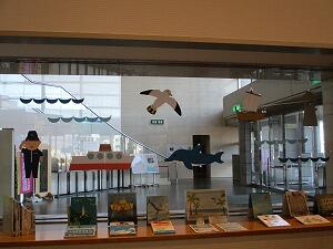 本の展示の様子